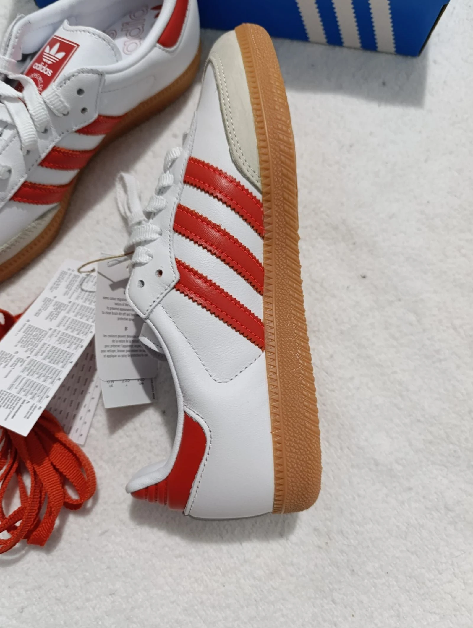 Adidas Samba genuine leather sneakers women size 38 – photo 2
